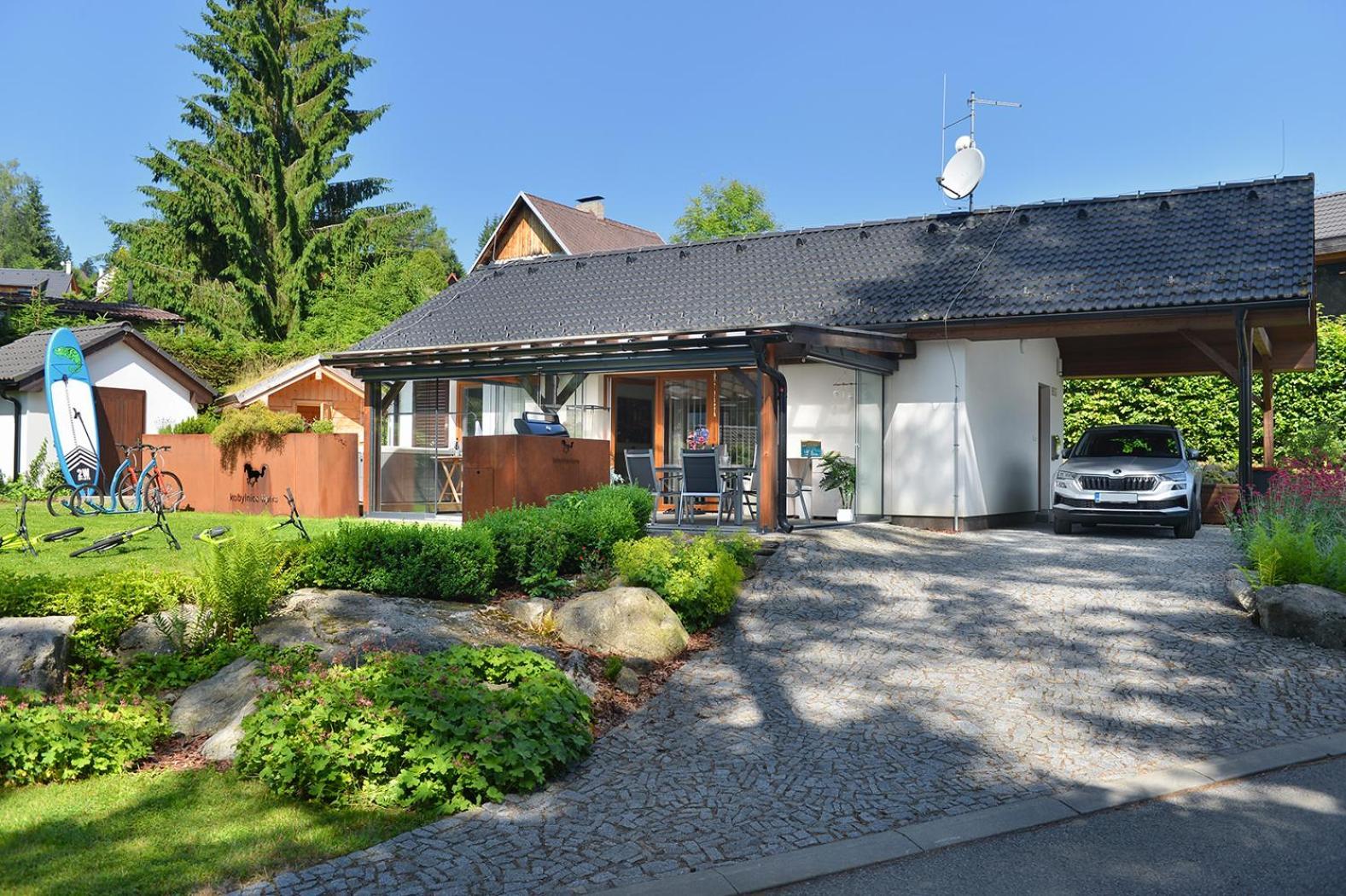 Rekreacni Domek Kobylnice Lipno 伏尔塔瓦河畔利普诺 外观 照片